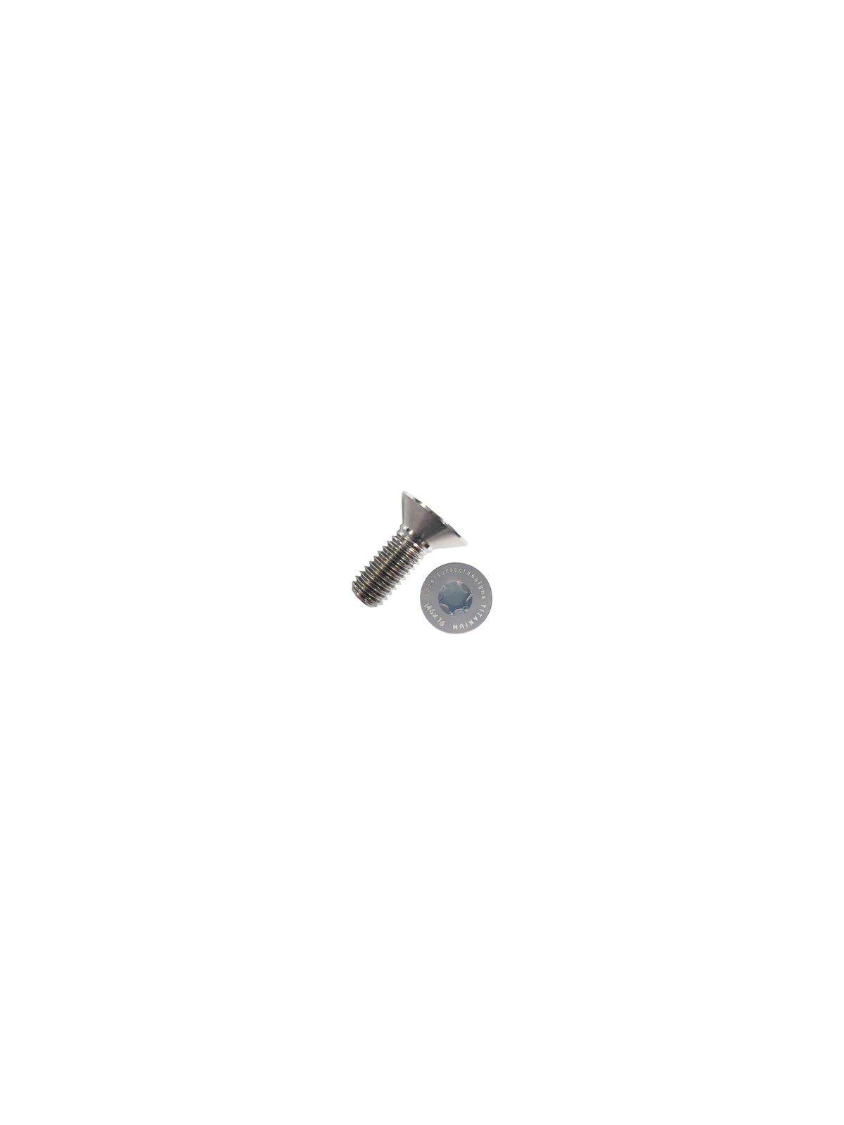 RRD Titanium TC4 M6 Screws